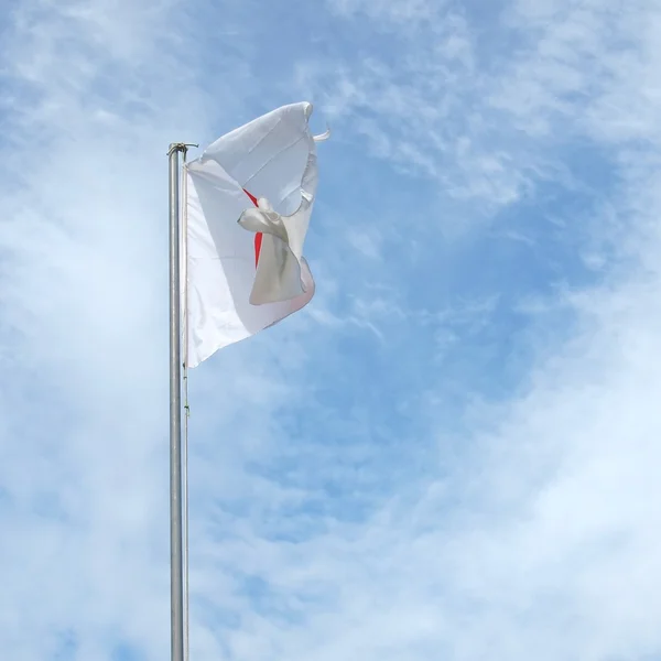 Japońska flaga — Zdjęcie stockowe