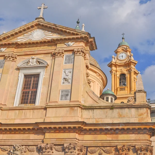 Klostret sant andrea, Genua — Stockfoto