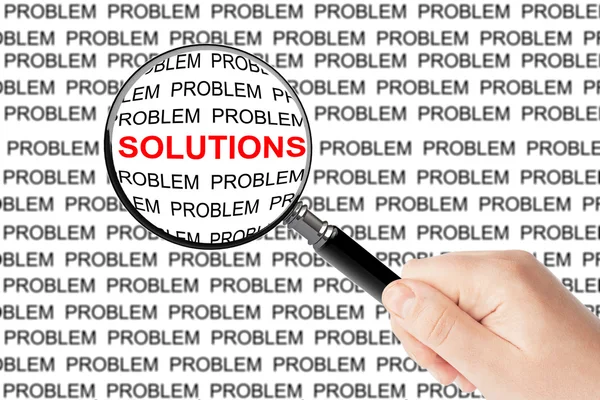 Encontrar soluções — Fotografia de Stock