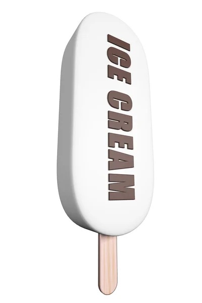 巧克力香草冰淇淋 — 图库照片