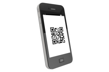 QR kodlu cep telefonu