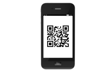 QR kodlu cep telefonu