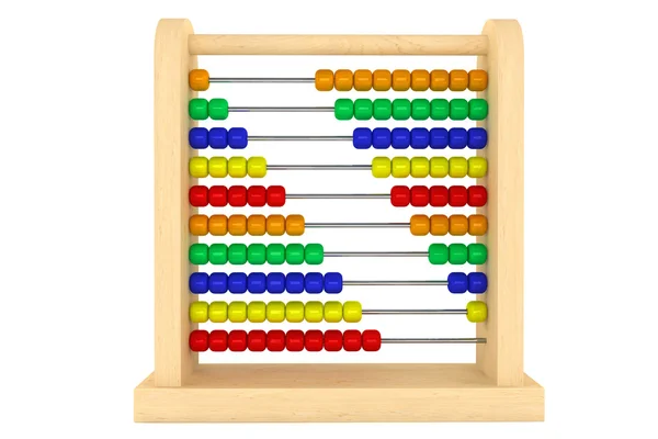 Leksak trä abacus — Stockfoto