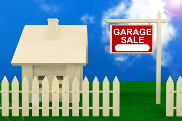 Garage Sale Banner — Stock Photo, Image