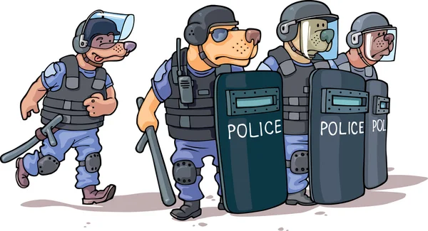 Polizia. — Vettoriale Stock