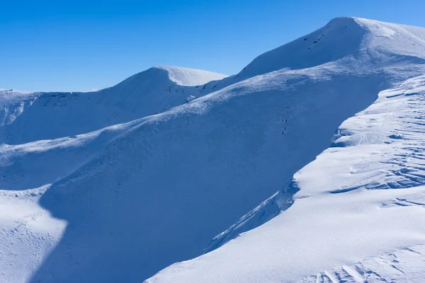 Schneebedeckter Gipfel — Stockfoto