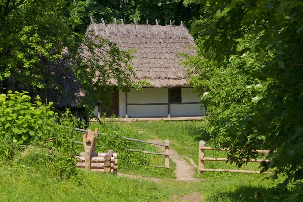 stock image Old traditional wooden house