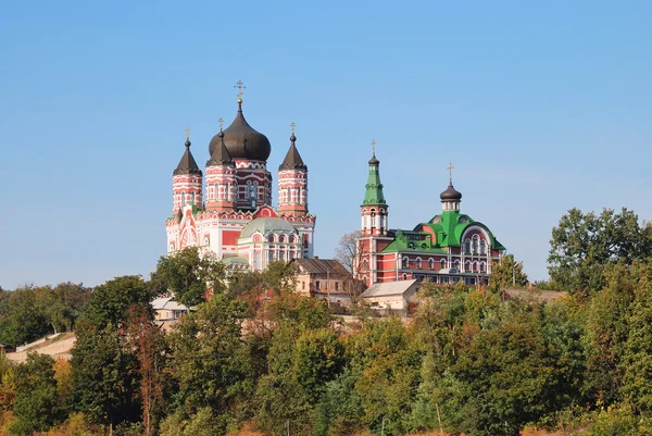 La catedral Panteleymonovsky en Feofaniya —  Fotos de Stock