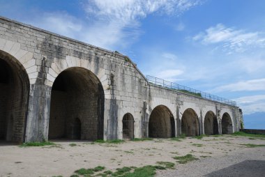 Grenoble's fortress clipart