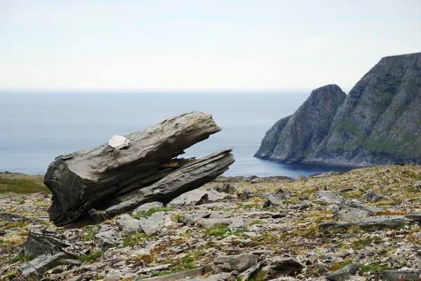 Veduta di Capo Nord con drago . — Foto Stock