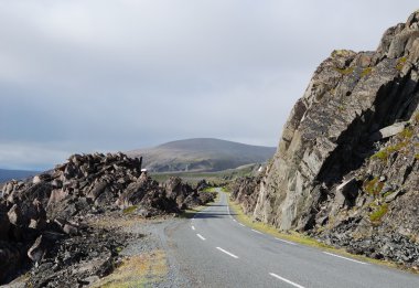 Yaz aylarında hamningberg giden yol.