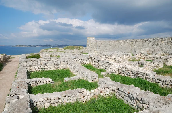Ruins of Chersonesos Taurica — Stock Photo, Image
