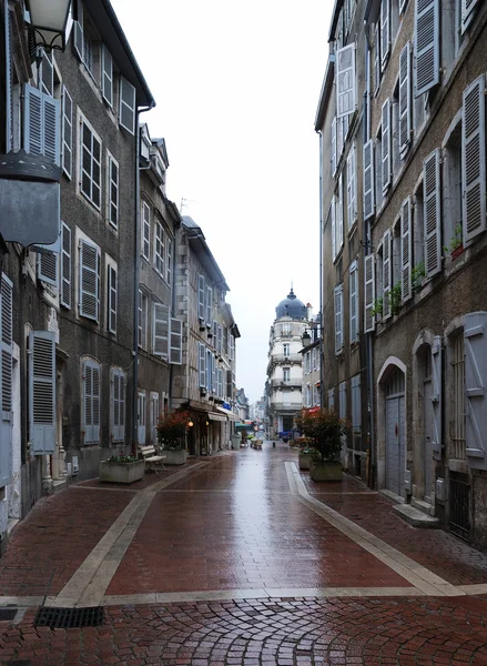 欧洲的旧的曲线街 — 图库照片