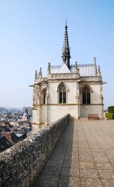 Schlosskapelle in amboise, Frankreich — Stockfoto