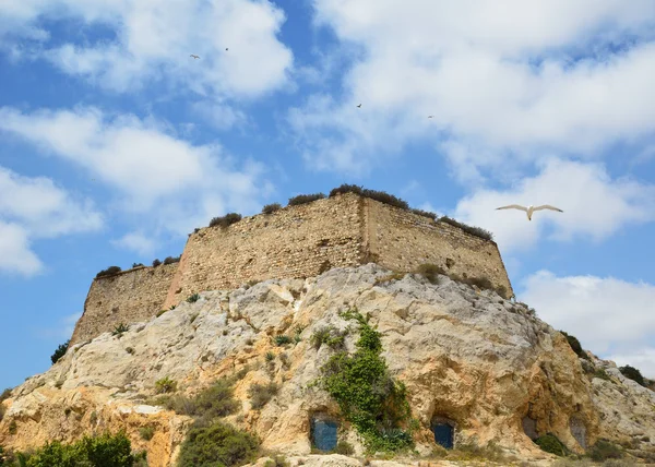 Αρχαίο φρούριο της Καρθαγένης από κάτω — Φωτογραφία Αρχείου