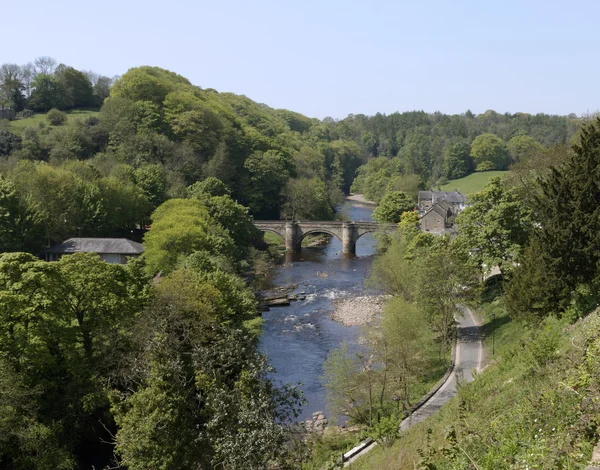 A bridge over the the river Swale — Stock Photo, Image