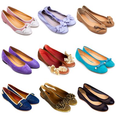 Ballet flat shoes-2 clipart