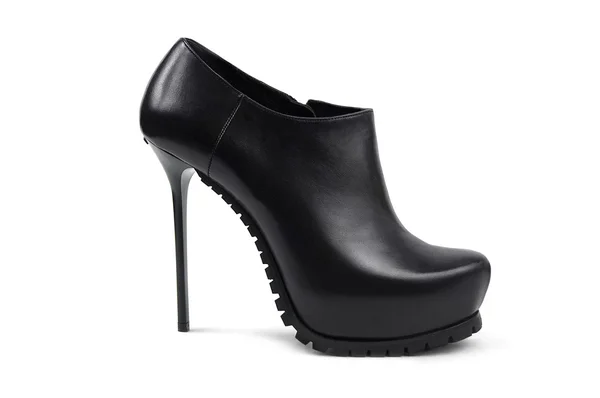 Vrouwelijke zwarte schoen-1 — Stockfoto