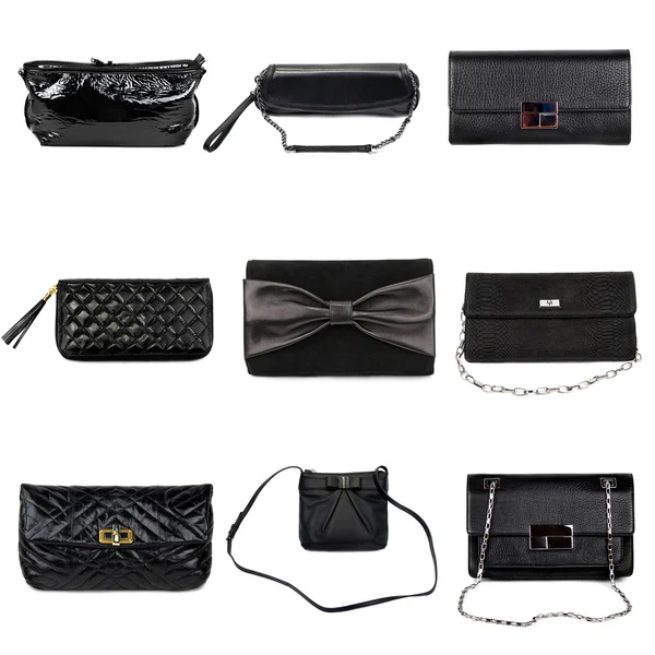 Dark female purses-1 — Stock Photo, Image