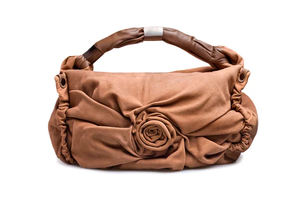 Brown-beige female bag-1 — Stock Photo, Image
