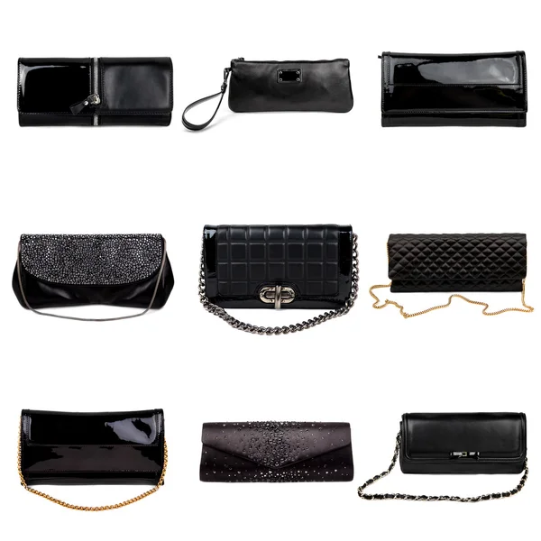 Dunkle Damenhandtasche-4 — Stockfoto