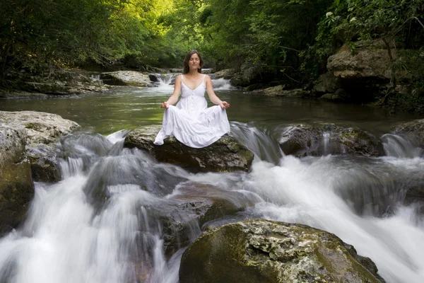 Natural meditation — Stock Photo, Image