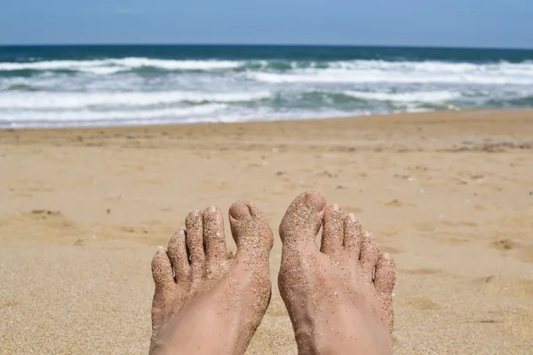 Spiaggia rilassante — Foto Stock