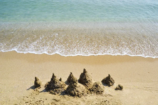 Castello di sabbia — Foto Stock