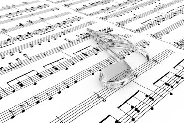 Musical notes clipart