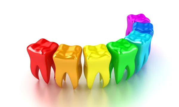 The teeth — Stock Photo, Image