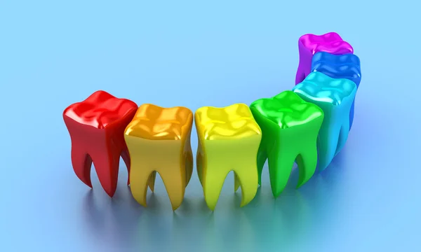 The teeth — Stock Photo, Image