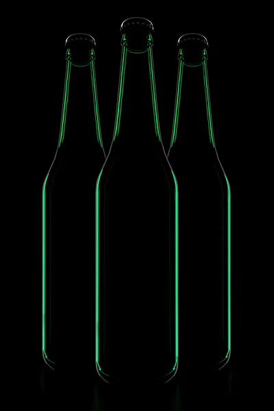 Las botellas. — Foto de Stock