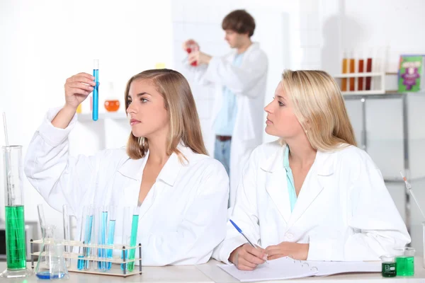 Studients in the Labs — Stock Photo, Image