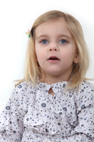 Retrato de uma criança pequena — Fotografia de Stock