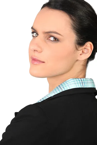 Portret van een ambitieuze zakenvrouw — Stockfoto