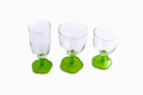 Empty drinks glasses — Stock Photo, Image