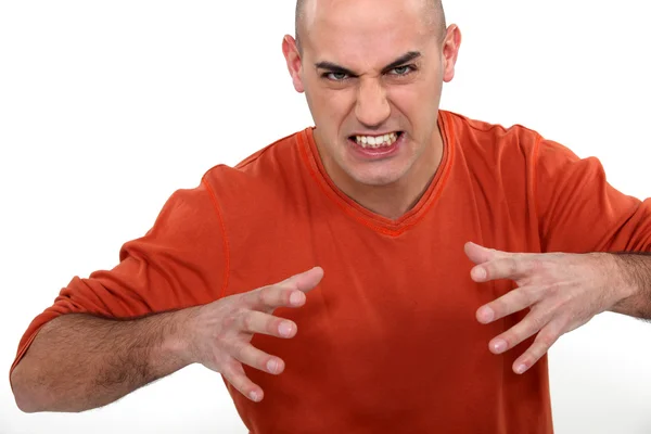 Angry man Stock Picture