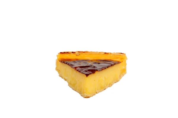 stock image Slice of flan