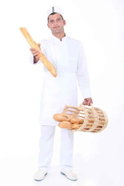 Portrait d'un boulanger — Photo