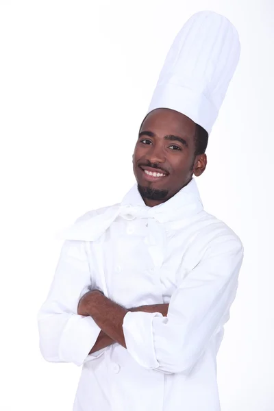 Cook smiling — Stock Photo, Image