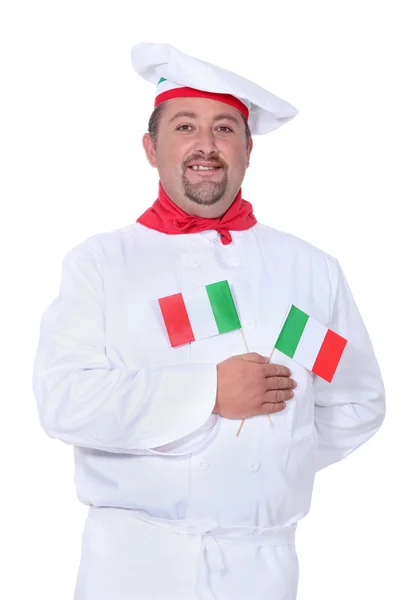 İtalyan aşçıcocinero italiano — Stok fotoğraf
