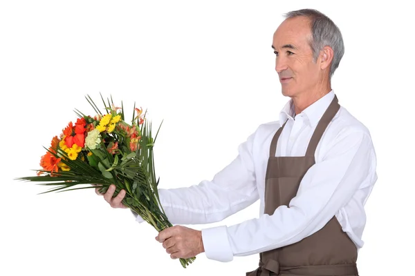 Kwiaciarnia oferuje kwiaty jego — Zdjęcie stockowe