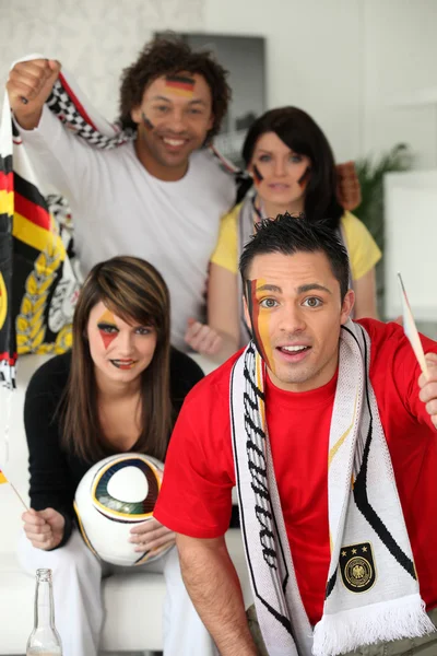 Duitsland fans — Stockfoto