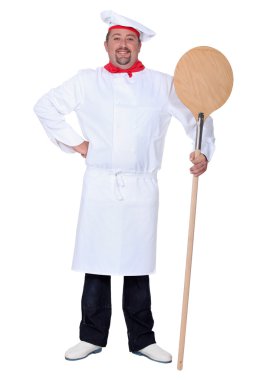 Pizza chef clipart