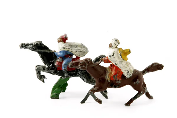 Cavalos de brinquedo — Fotografia de Stock