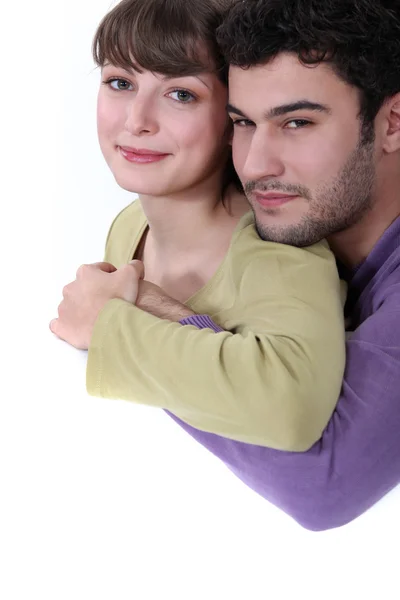 Embracing couple — Stock Photo, Image