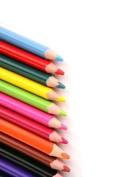Kleurende potloden — Stockfoto