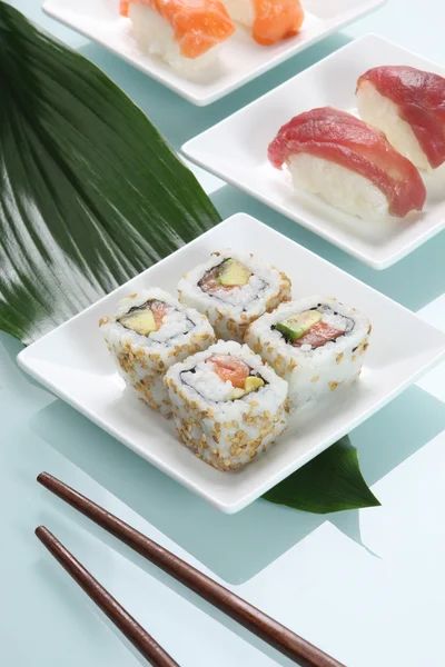Beredning av sushi — Stockfoto