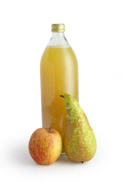 Apple and pear juice — Stock Photo, Image
