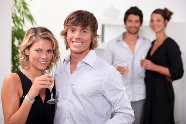 Party partners clipart